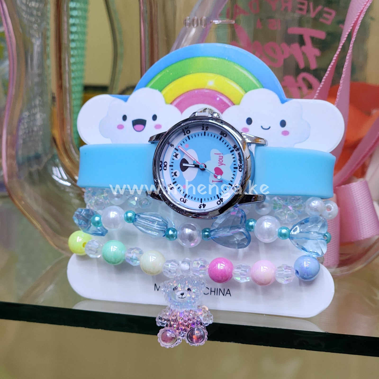 Girls Ladies Watch With Bracelets And Charms