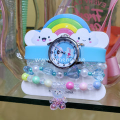 Girls Ladies Watch With Bracelets And Charms