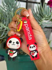 Key holder panda bear
