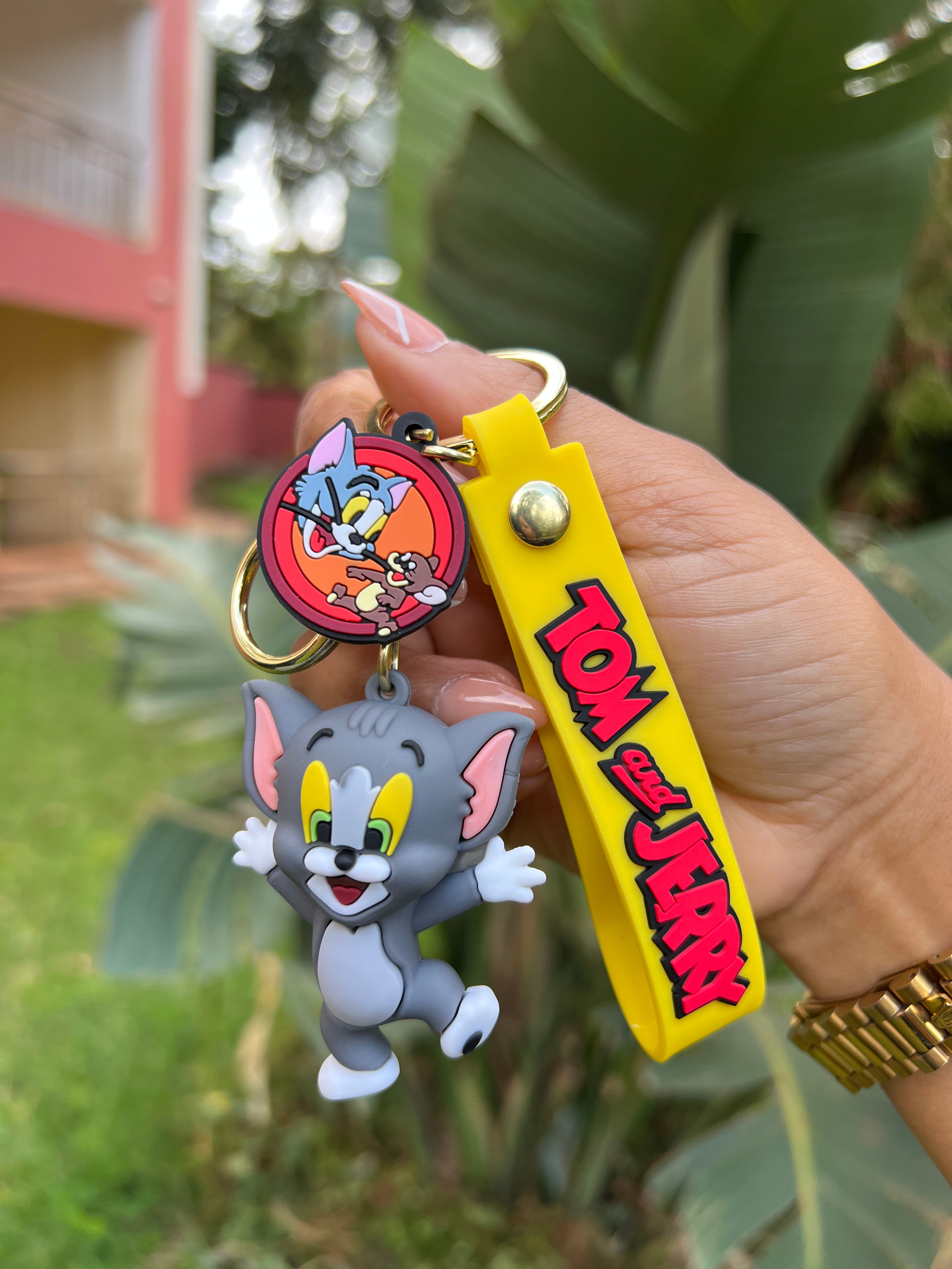 Tom and jerry key chain , keyholders