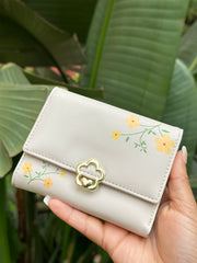 Wallet flowers mini wallet