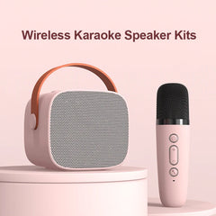 Portable karaoke speaker kit