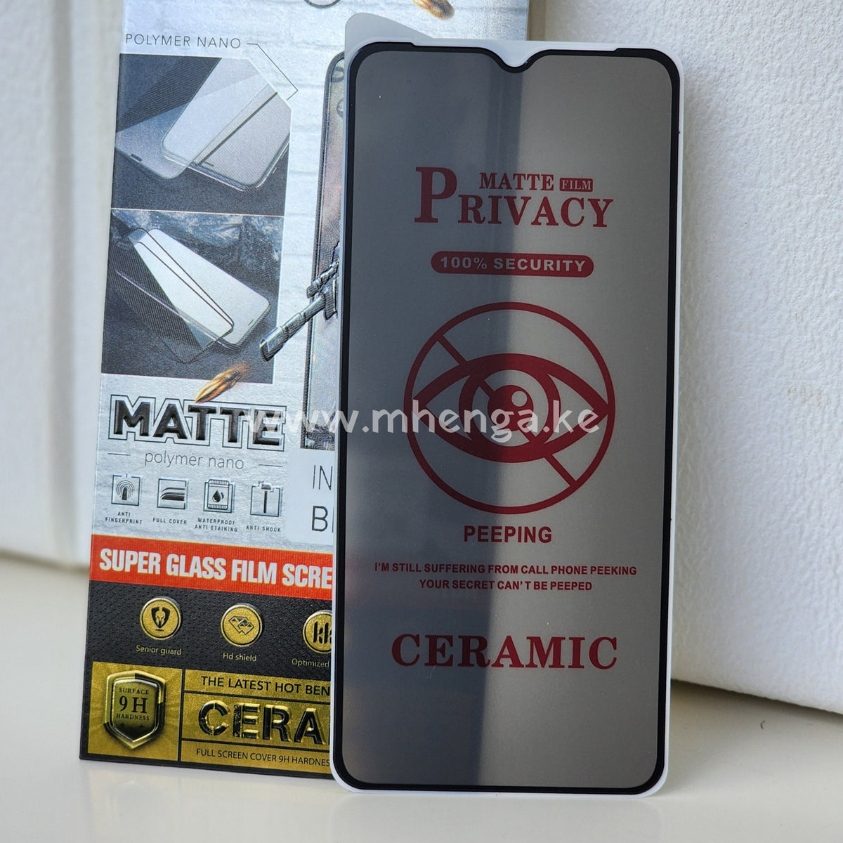 Infinix Hot 8 Screen Protector Ceramic Matte Privacy Protectors