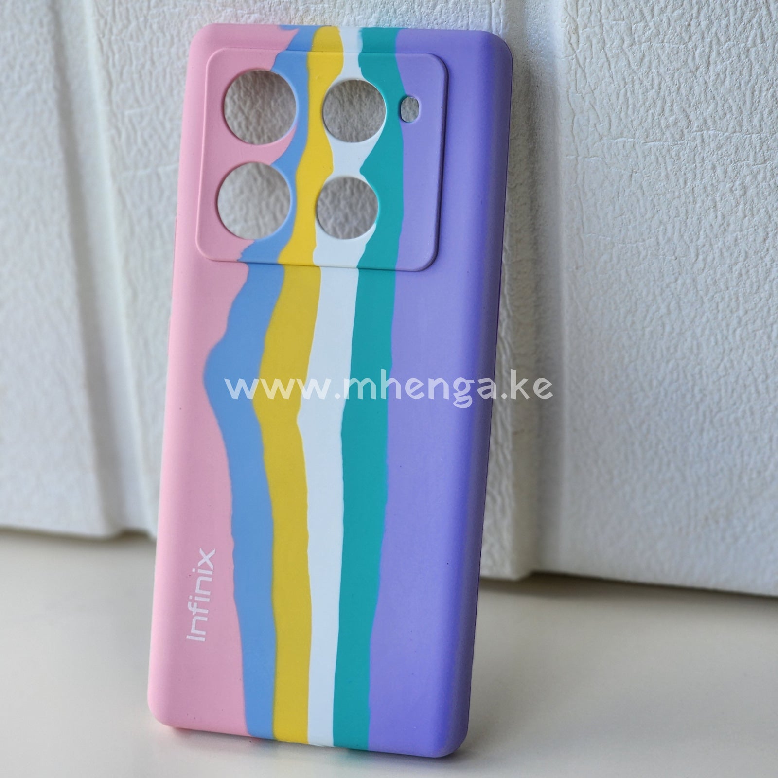Infinix Note 40 Pro / + 5G Multi Colored Silicone Phone Cases Style_1