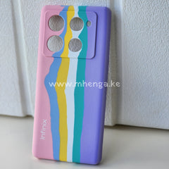 Infinix Note 40 Pro / + 5G Multi Colored Silicone Phone Cases Style_1