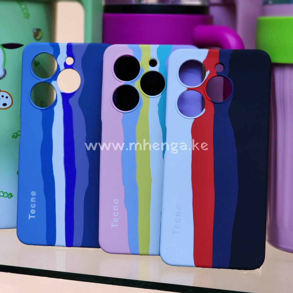 Infinix Smart 8 / Tecno Spark 20 Cases Silicone Multi Color