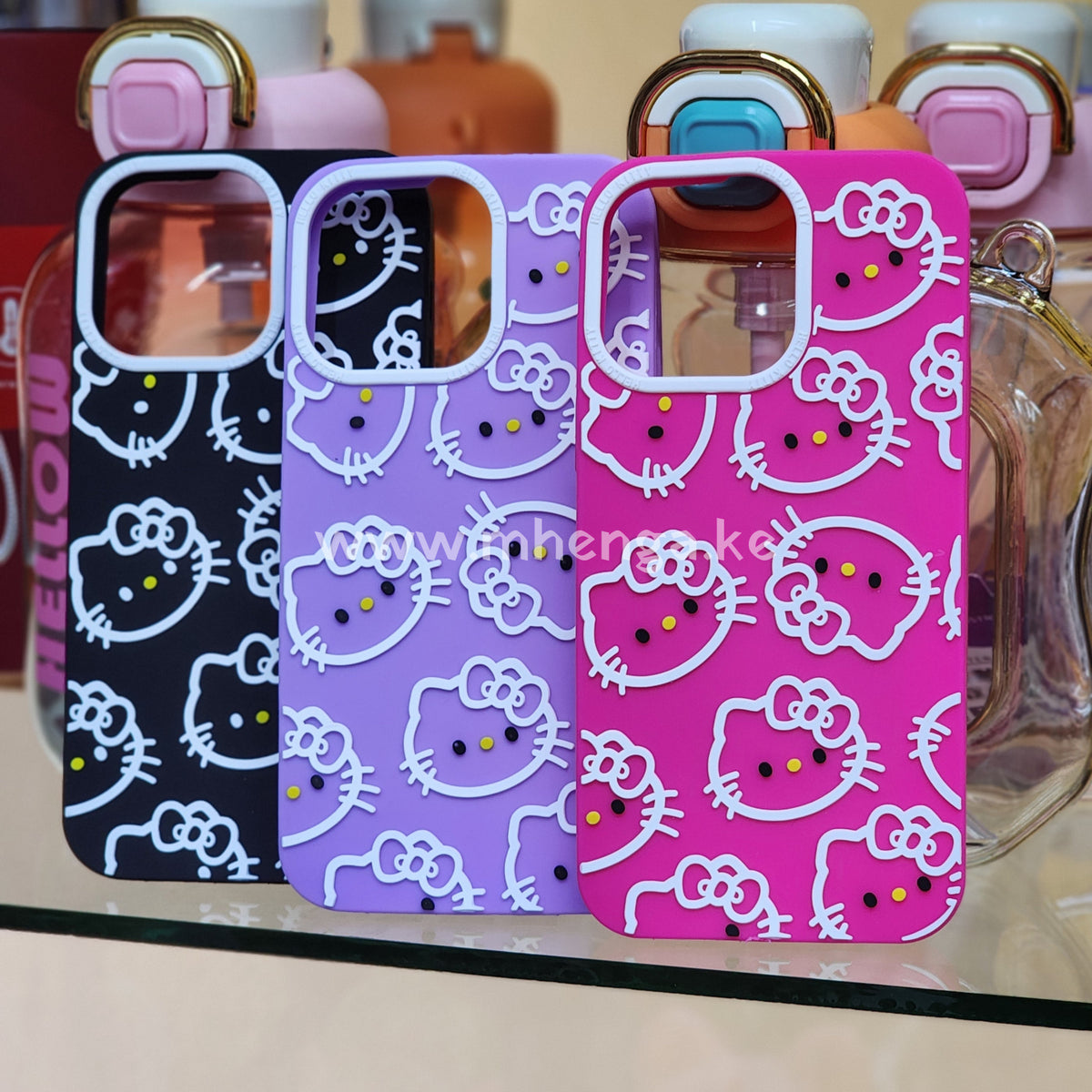 Iphone 15 Pro Max Hello Kitty Phone Case Silicone