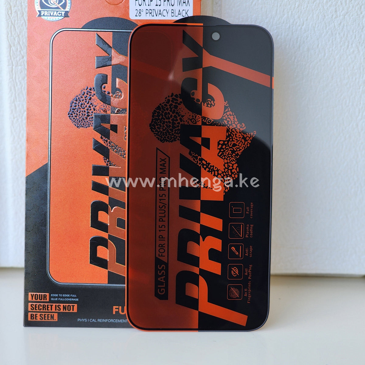 Iphone 15 Pro Max / Iphone Plus Privacy Protector Promax + Protectors Glass Full Screen