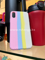 Iphone X / Xs Ribbed Phone Cases Cute Case Silicone