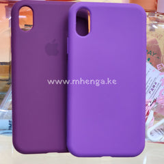 Iphone Xr Silicone Case Cases X R Open Camera