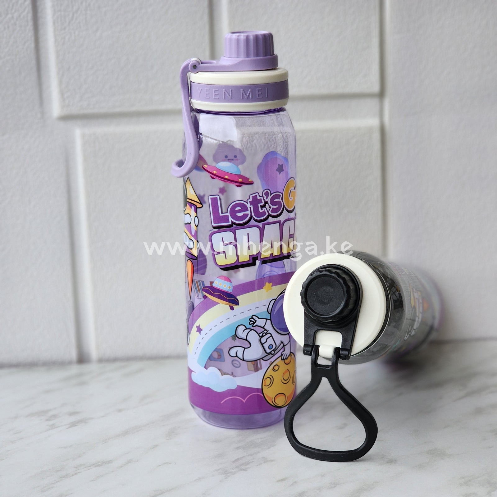 Kids Space Water Bottles With Top Handle