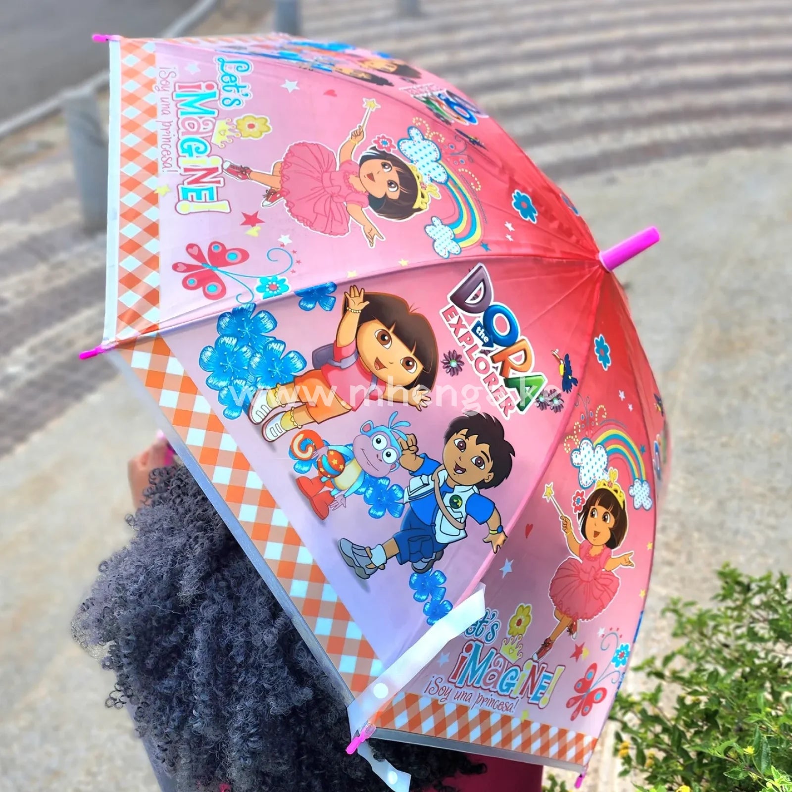 Kids Umbrella Dora Cartoon Umbrellas