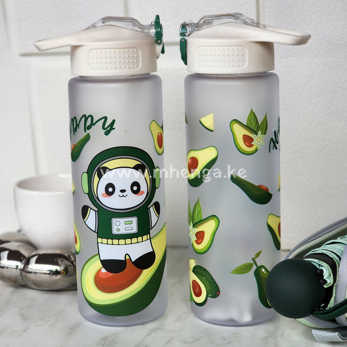 Kids Water Bottle Cute Fruits Cartoon Bottles