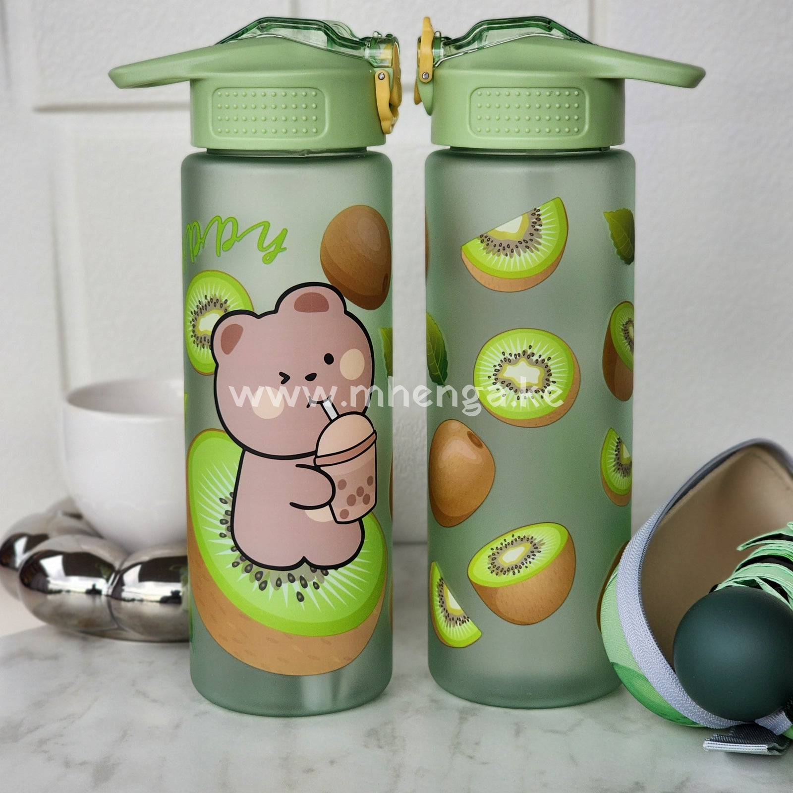 Kids Water Bottle Cute Fruits Cartoon Bottles