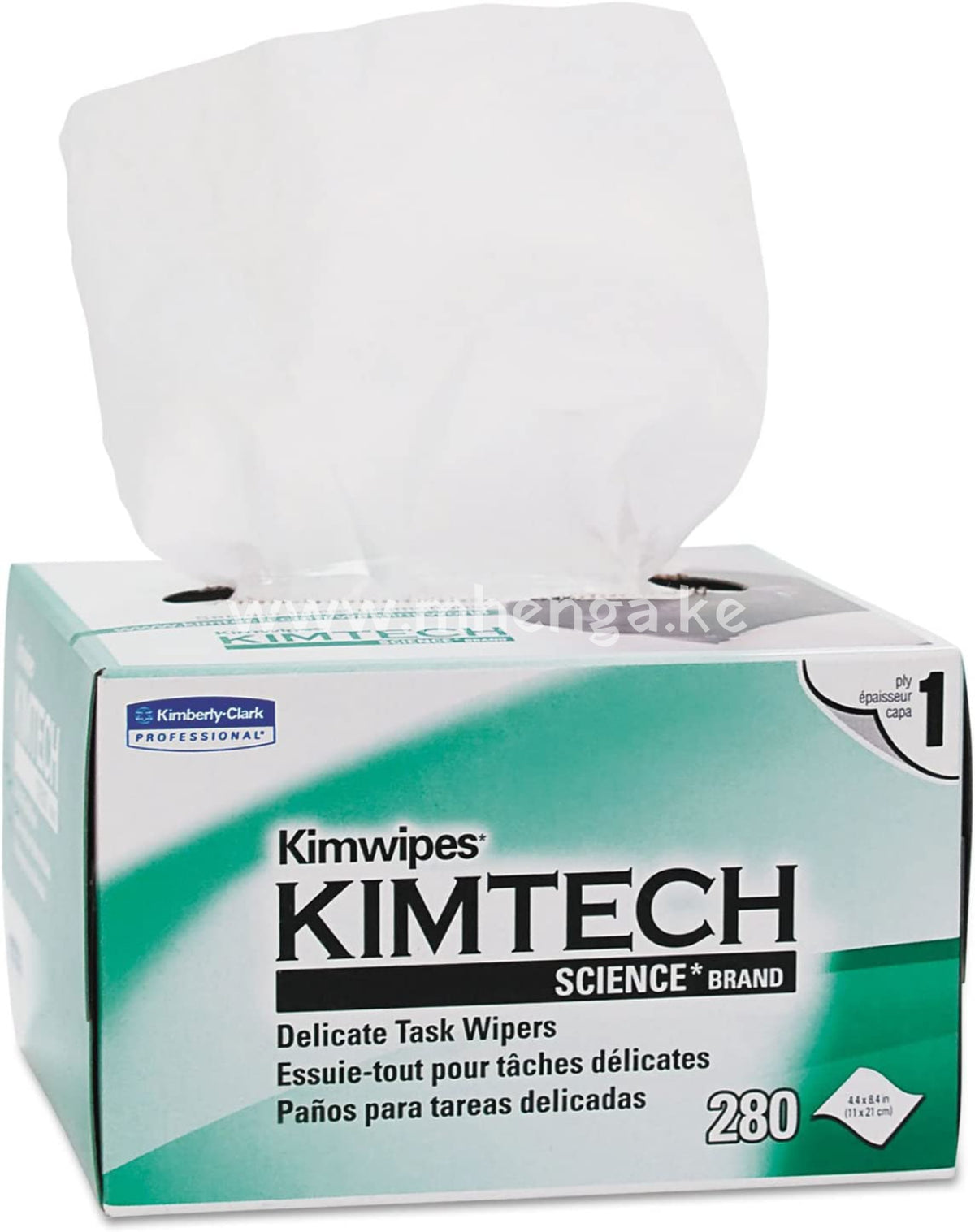 Multipurpose Dust Free Optic Fiber Cleaning Paper Kimtech 34155 Kimwipes Delicate Task Wipers 1-Ply