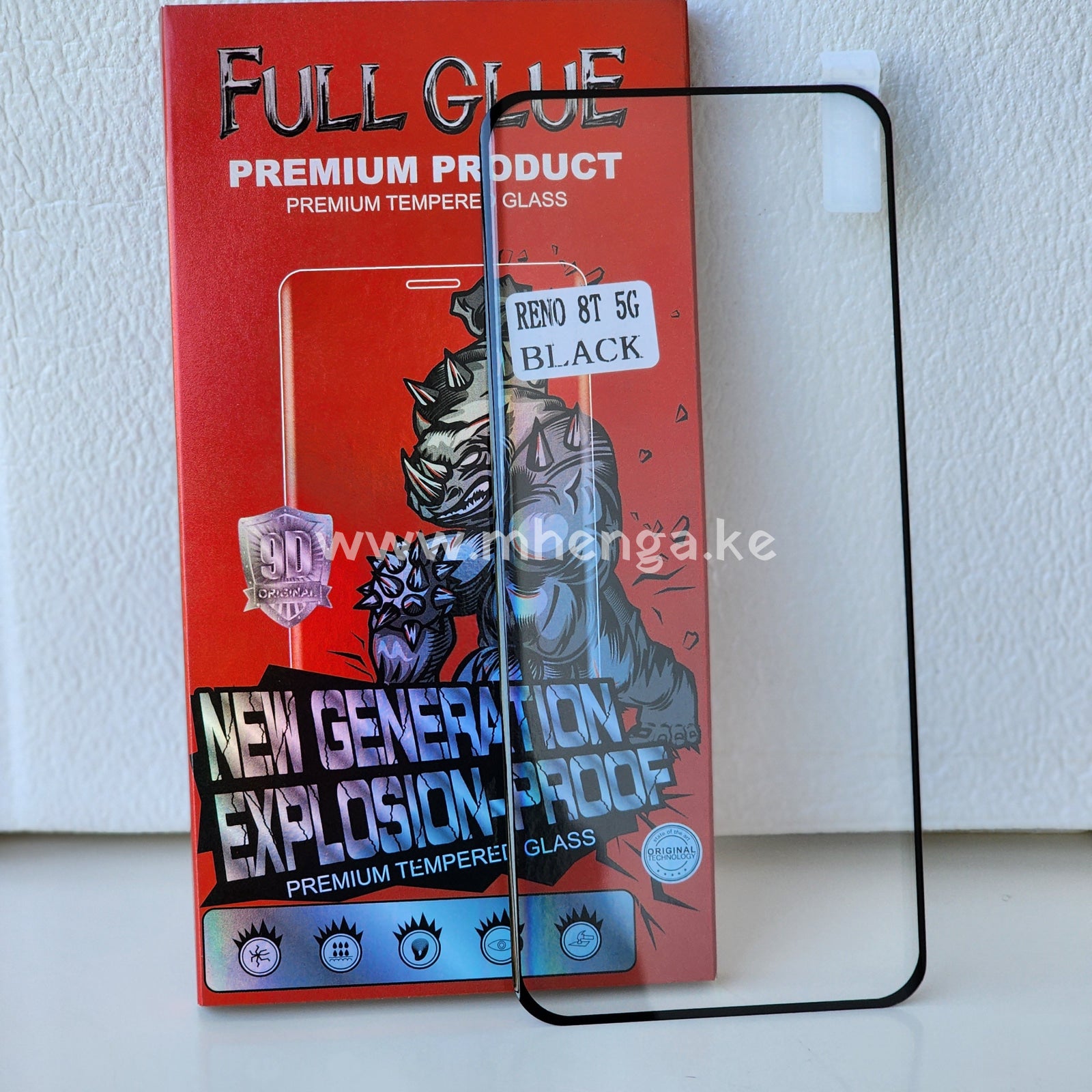Oppo Reno 8T 5G Screen Protector Samsung Note9 Full Glue 8 T 5 G Tempered