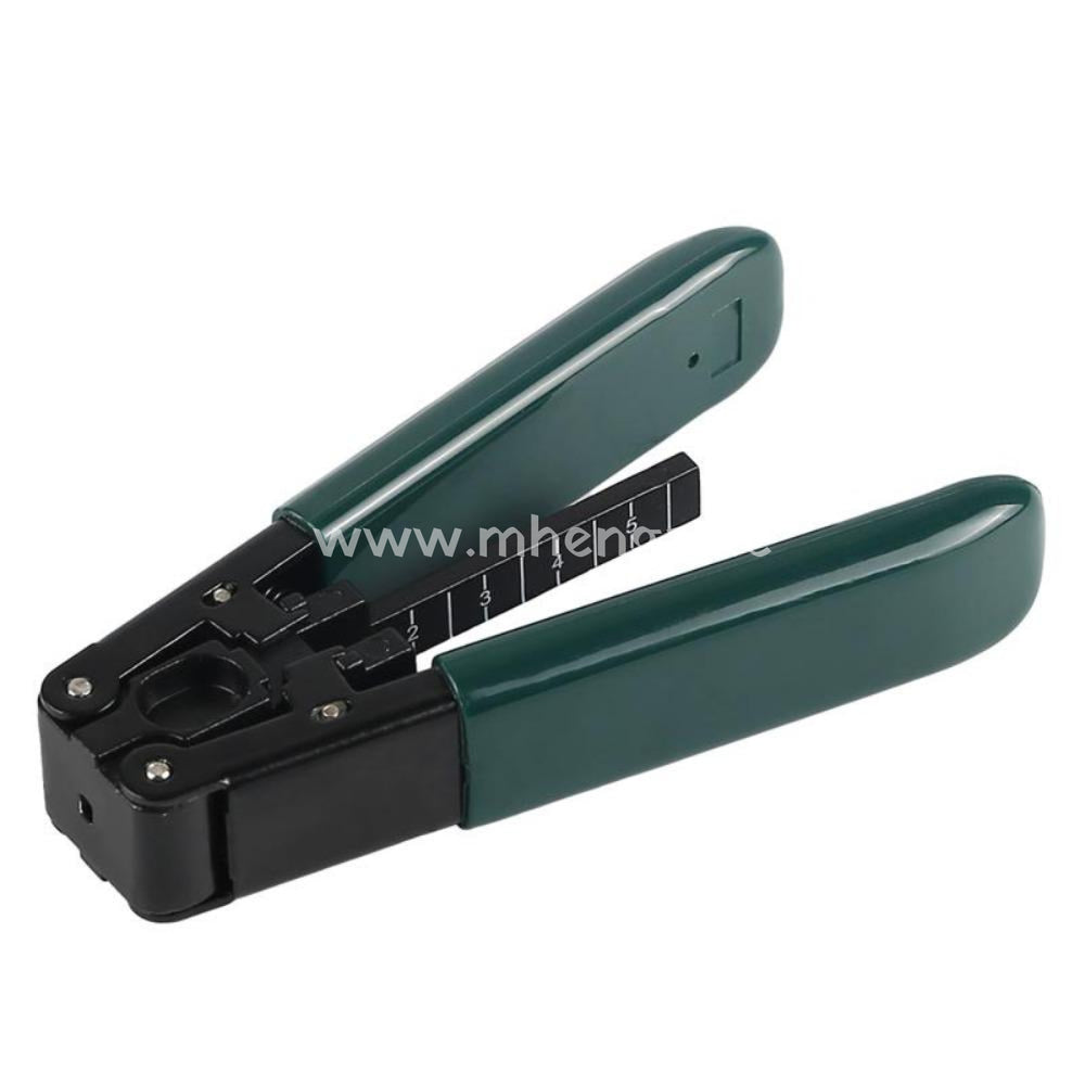 Optical Tools Fiber Optic Flat Drop Cable Stripper For Ftth Metal Material Plier Pliers