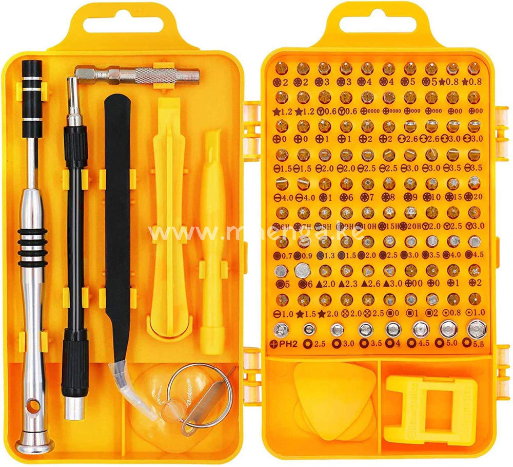 Precision Screwdriver Set Magnetic - Professional 110 In 1 Screw Driver Tools Sets Pc Repair Tool