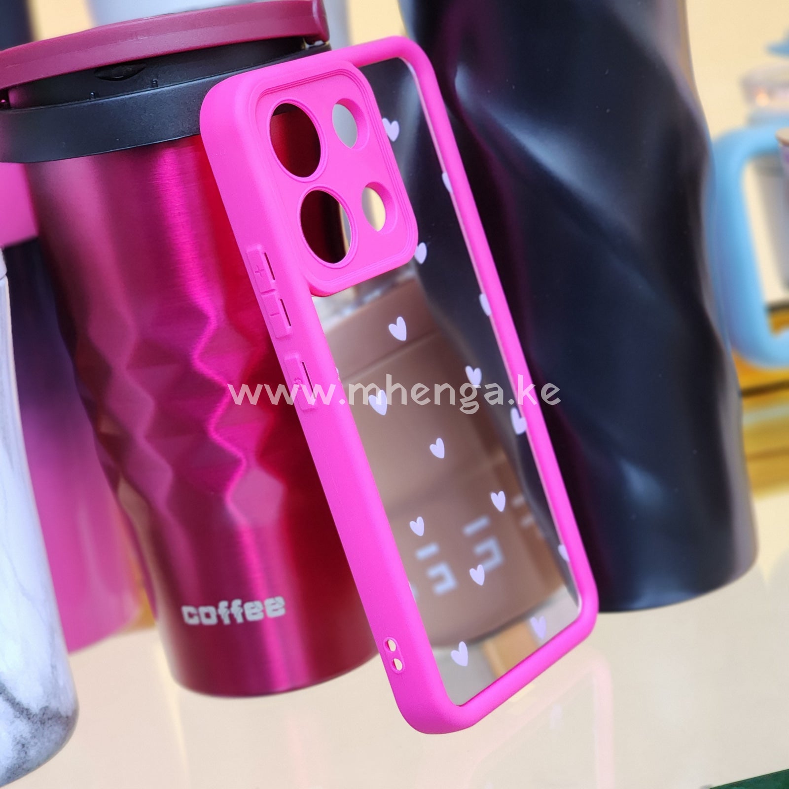 Redmi Note 13 4G Phone Case Mirror Cases Style_1