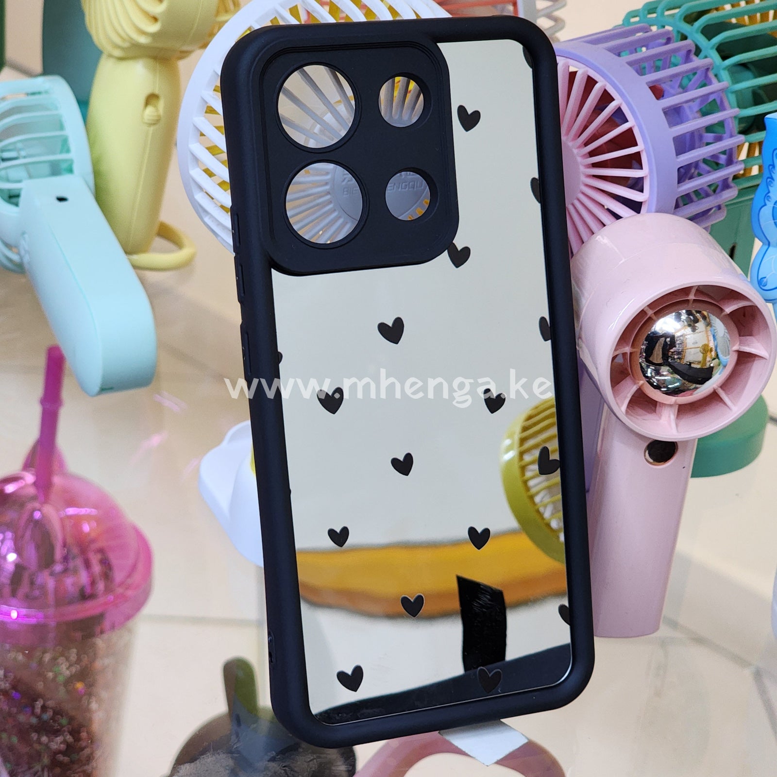 Redmi Note 13 4G Phone Case Mirror Cases Style_3