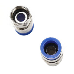 Rg6 Compression F Type Straight Antenna Cable Connector Coax Adapter