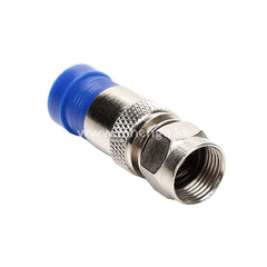 Rg6 Compression F Type Straight Antenna Cable Connector Coax Adapter