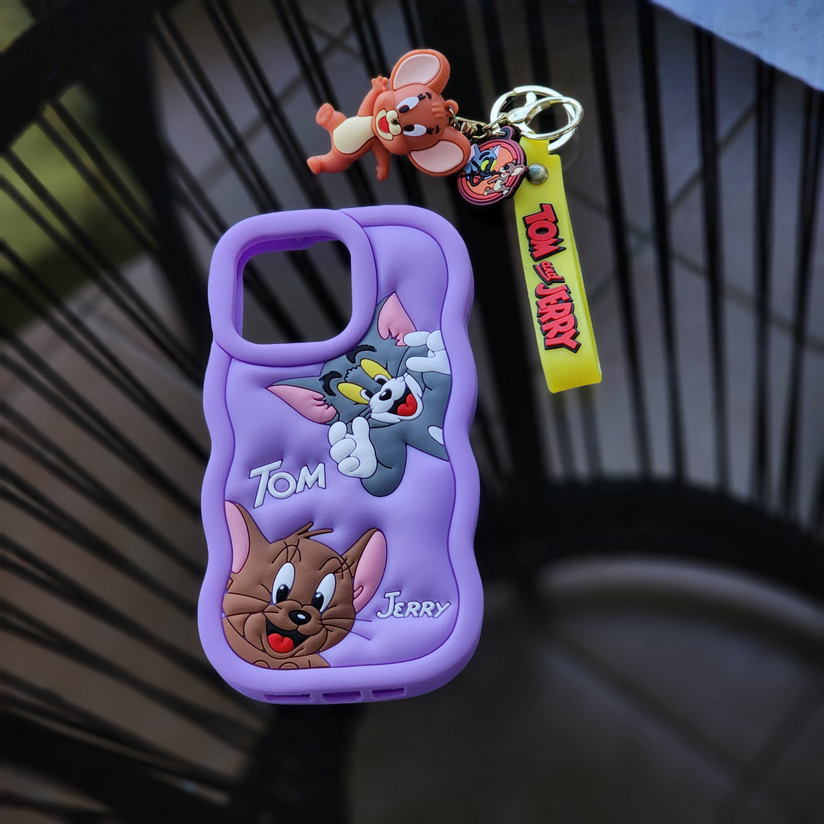 IPhone 15 pro max, Liquid Silicon﻿e case Tom & Jerry cases