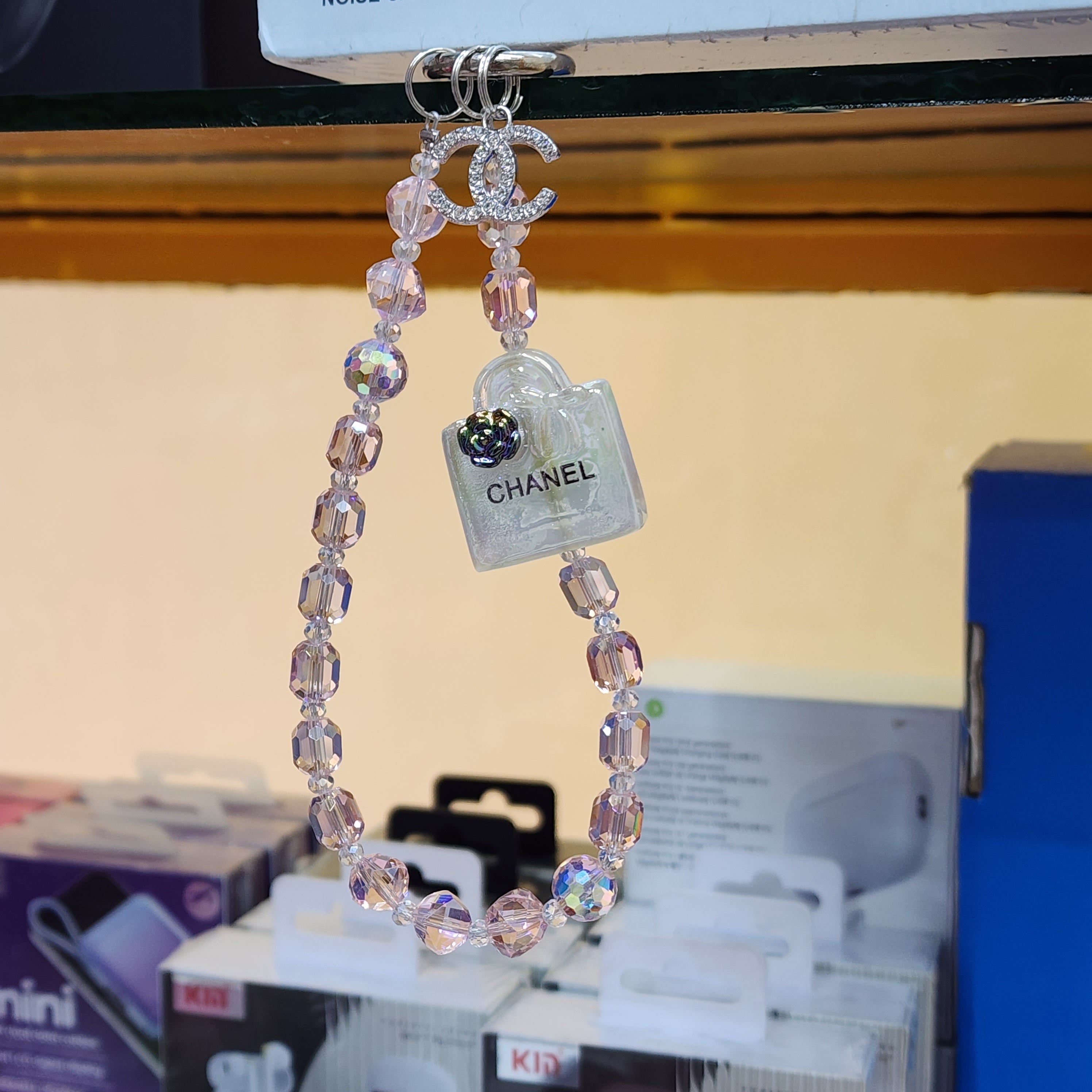 Channel phone charms