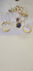 Golden Bloom Stackable Ring Set