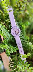 Girls watch cute silicone strap analog watches