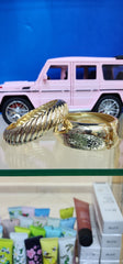 Chunky gold and classy bracelet