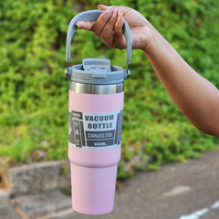 Portable tumbler with handle 900ml