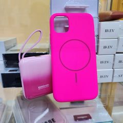IPhone 11 magsafe Silicon﻿e case