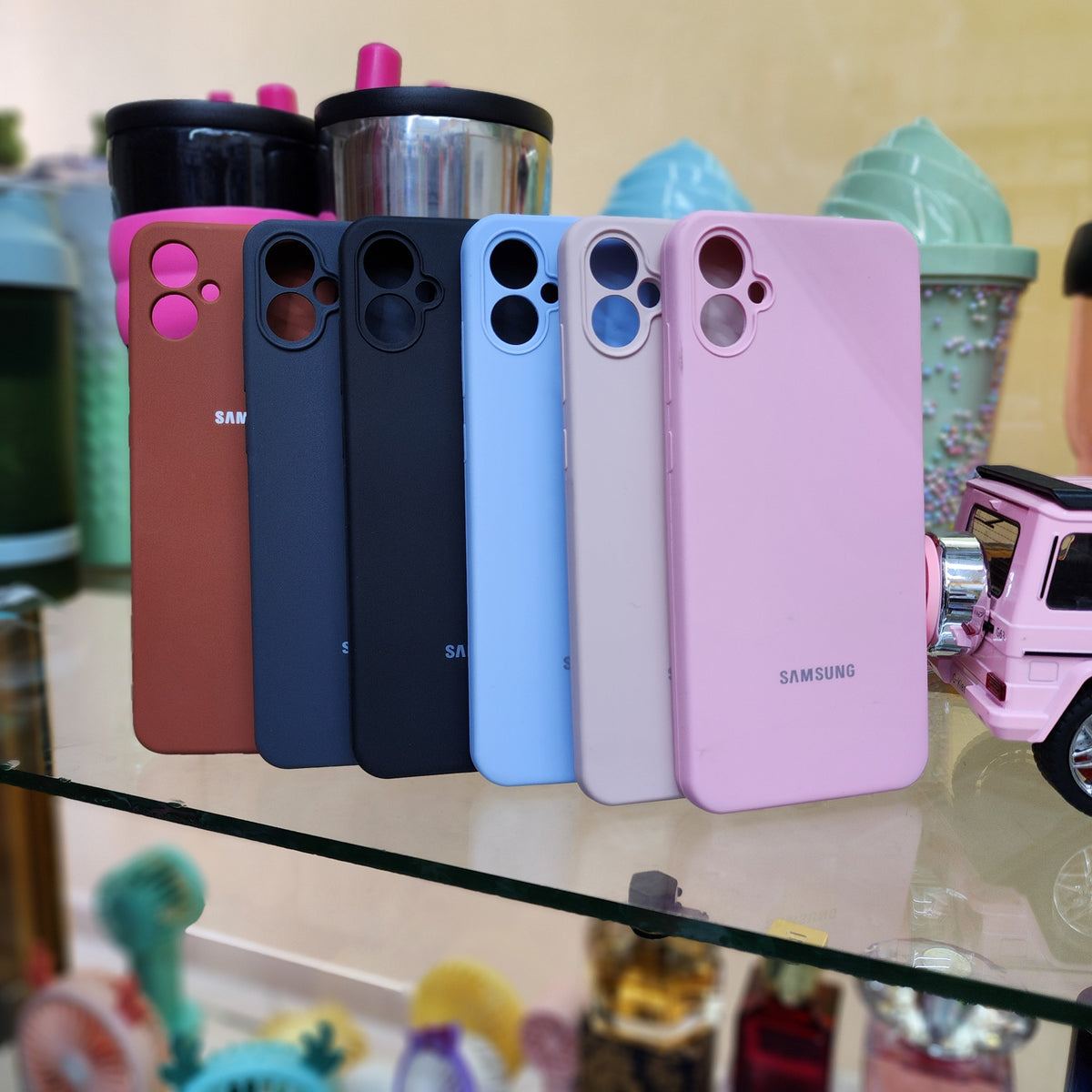 Samsung Liquid Silicon﻿e case  protected camera A05 phone case silicone cases A 05