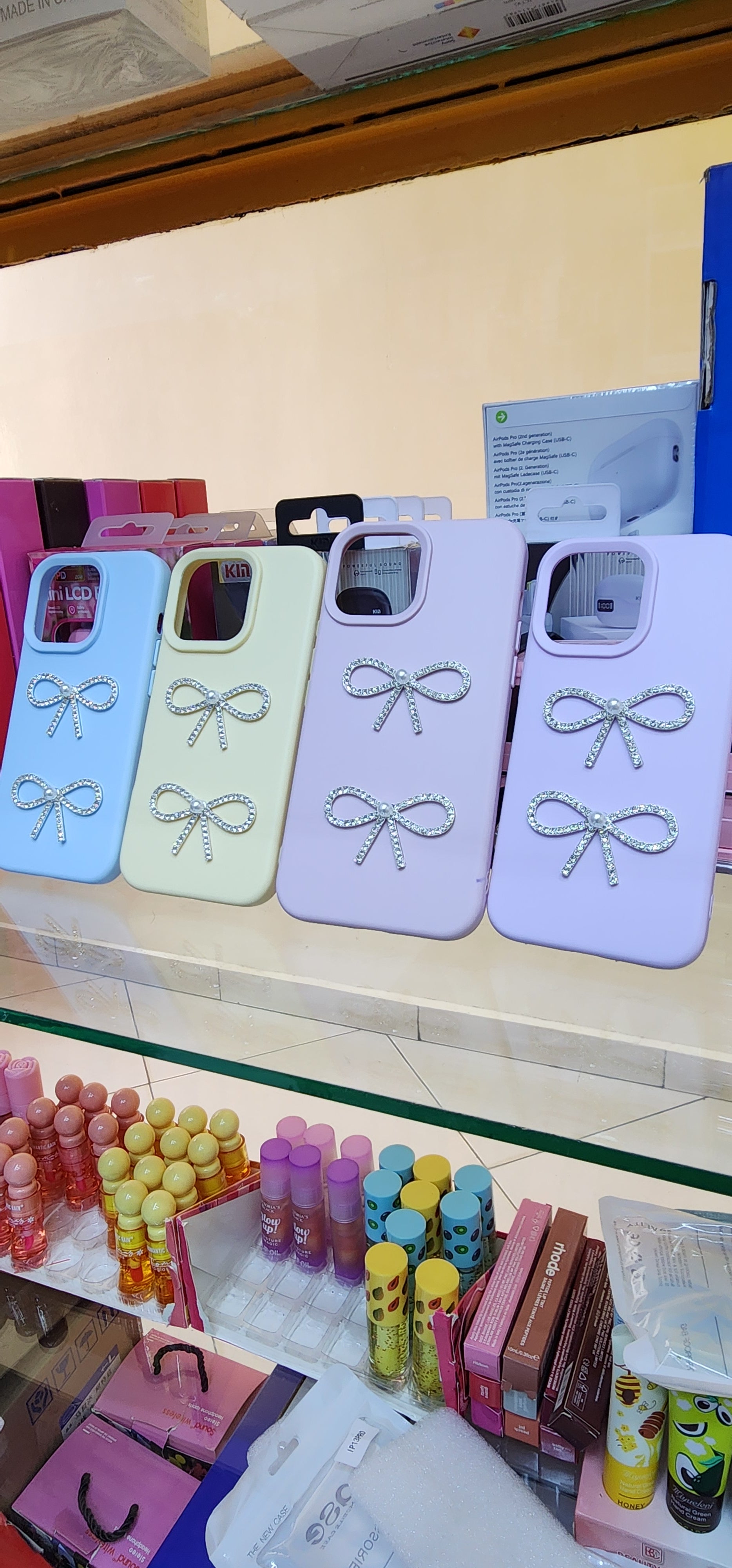 IPhone 16 promax shiny bow conture silicone phone case