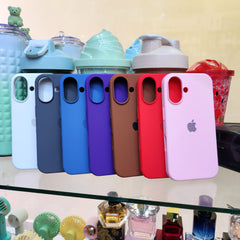 Compatible with iPhone 16 Case 6.1", Slim Liquid Silicone 3 Layers Full Covered Soft Gel Rubber Shockproof Phone Case, Protective Cover with Anti-Scratch Microfiber Lining