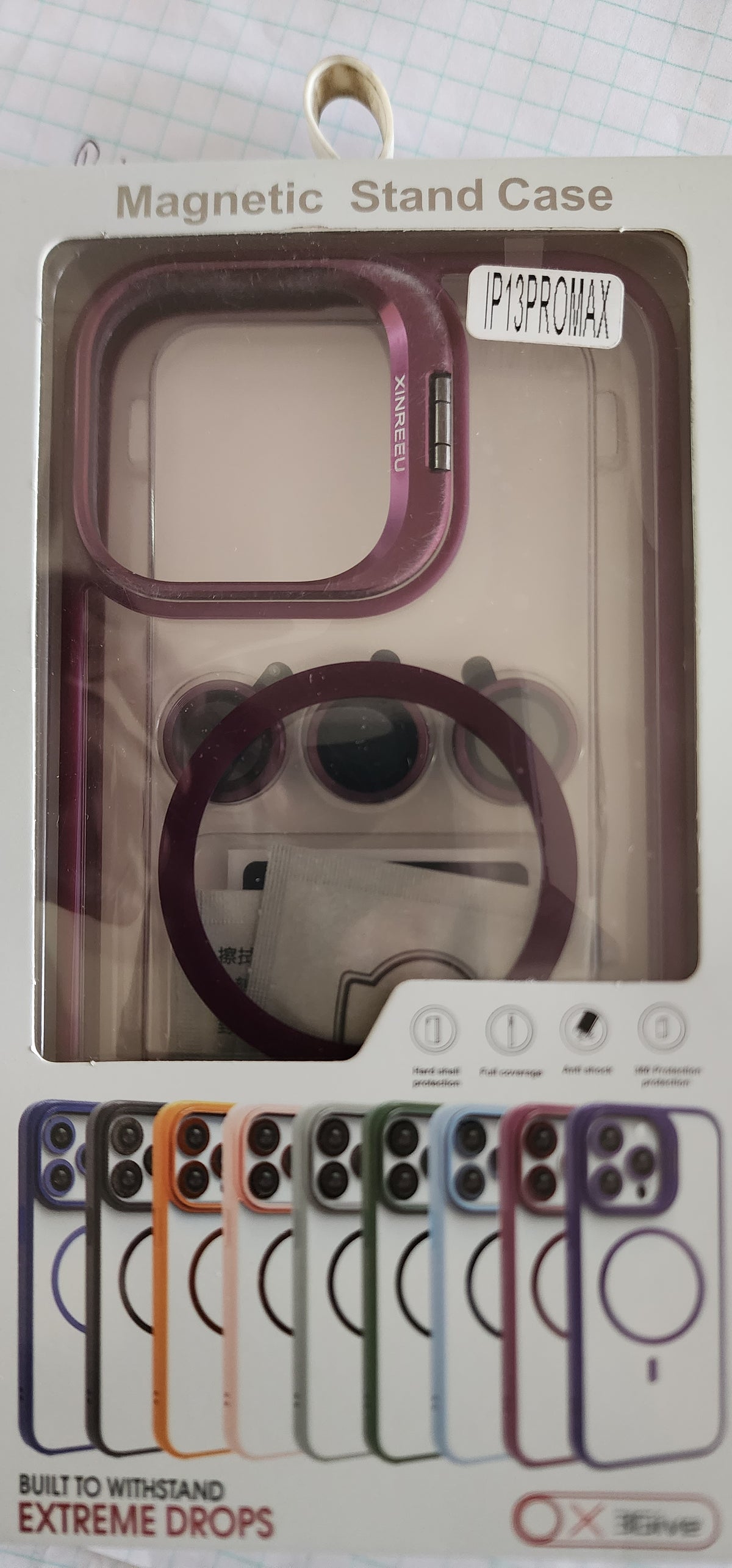 Iphone 13 Pro max magsafe case plus lenses
