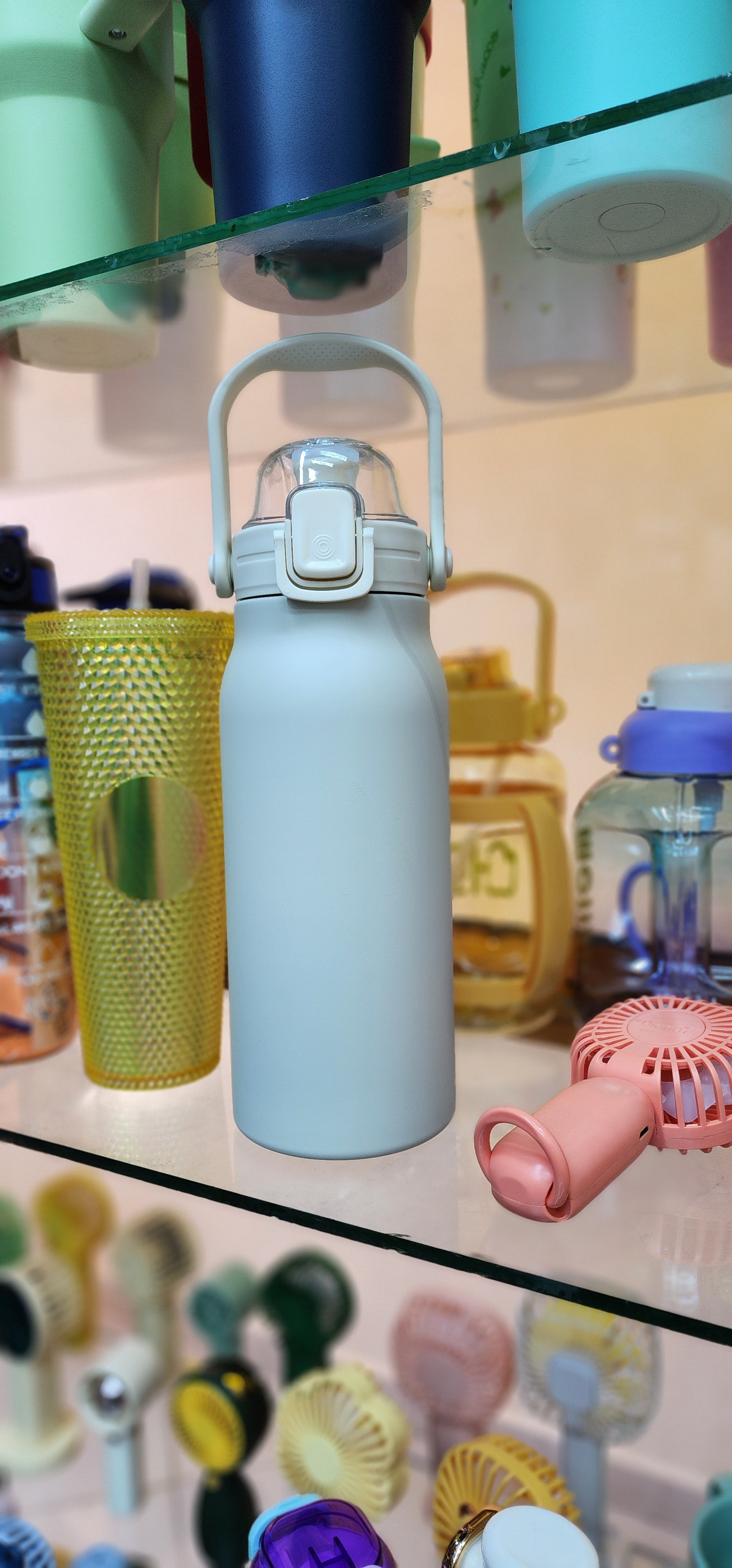 Steel water bottle 2 litres vacuum
