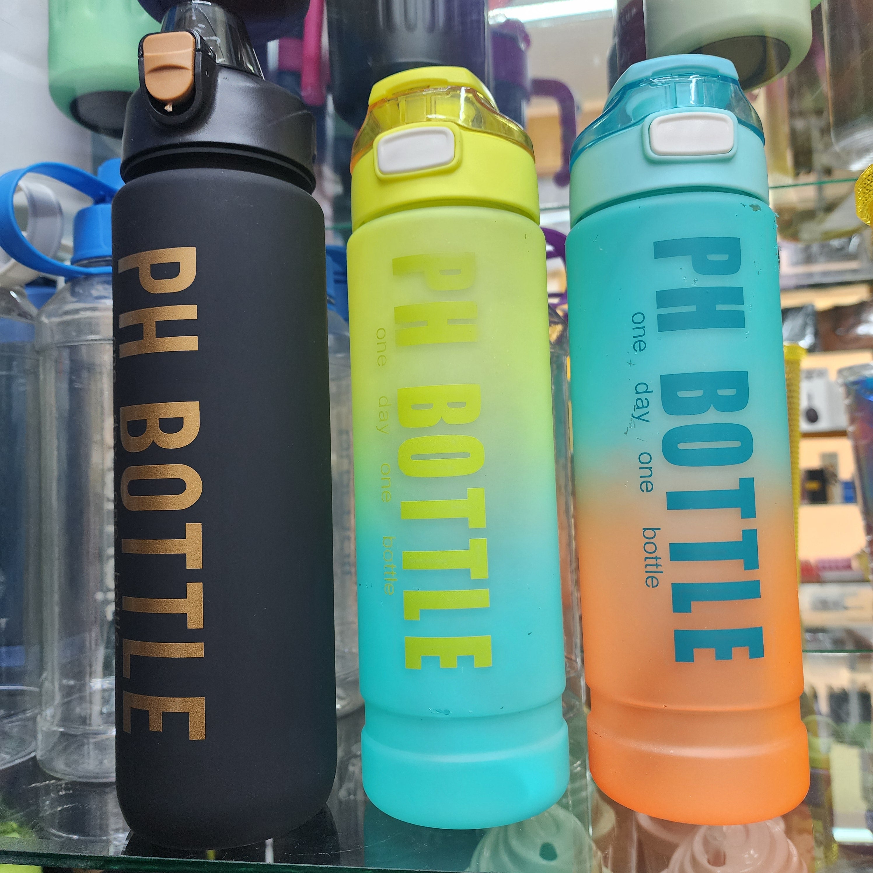 PH water bottle