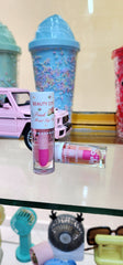 Moist lip oil