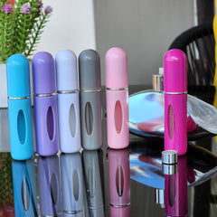 Plastic Perfume Atomizer, 6ML Mini Refillable Empty Perfume Atomizer Bottle, Refillable Perfume Spray, Scent Pump Case, Perfume Atomizer for Travel Outgoing