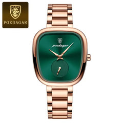 Poedagar 783 luxury watch stainless steel water proof watch