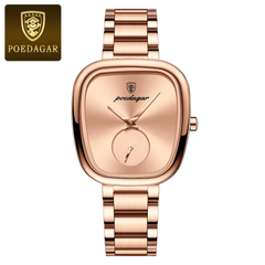 Poedagar 783 luxury watch stainless steel water proof watch