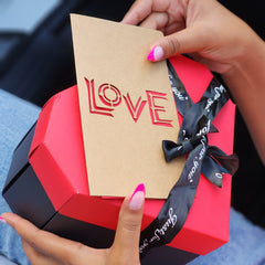 Explosion box valentine love