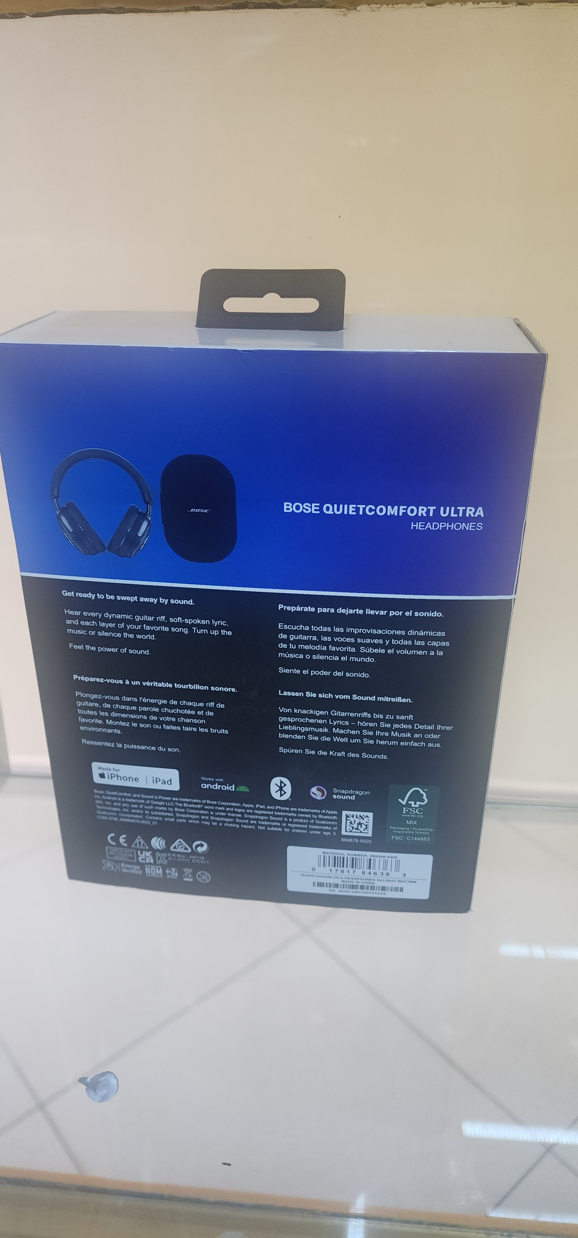 Bose QC 75 headphones