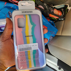 Samsung Liquid Silicon﻿e case  protected camera A31  phone case silicone cases A 31
