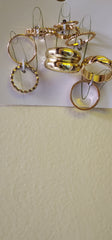 Golden Bloom Stackable Ring Set