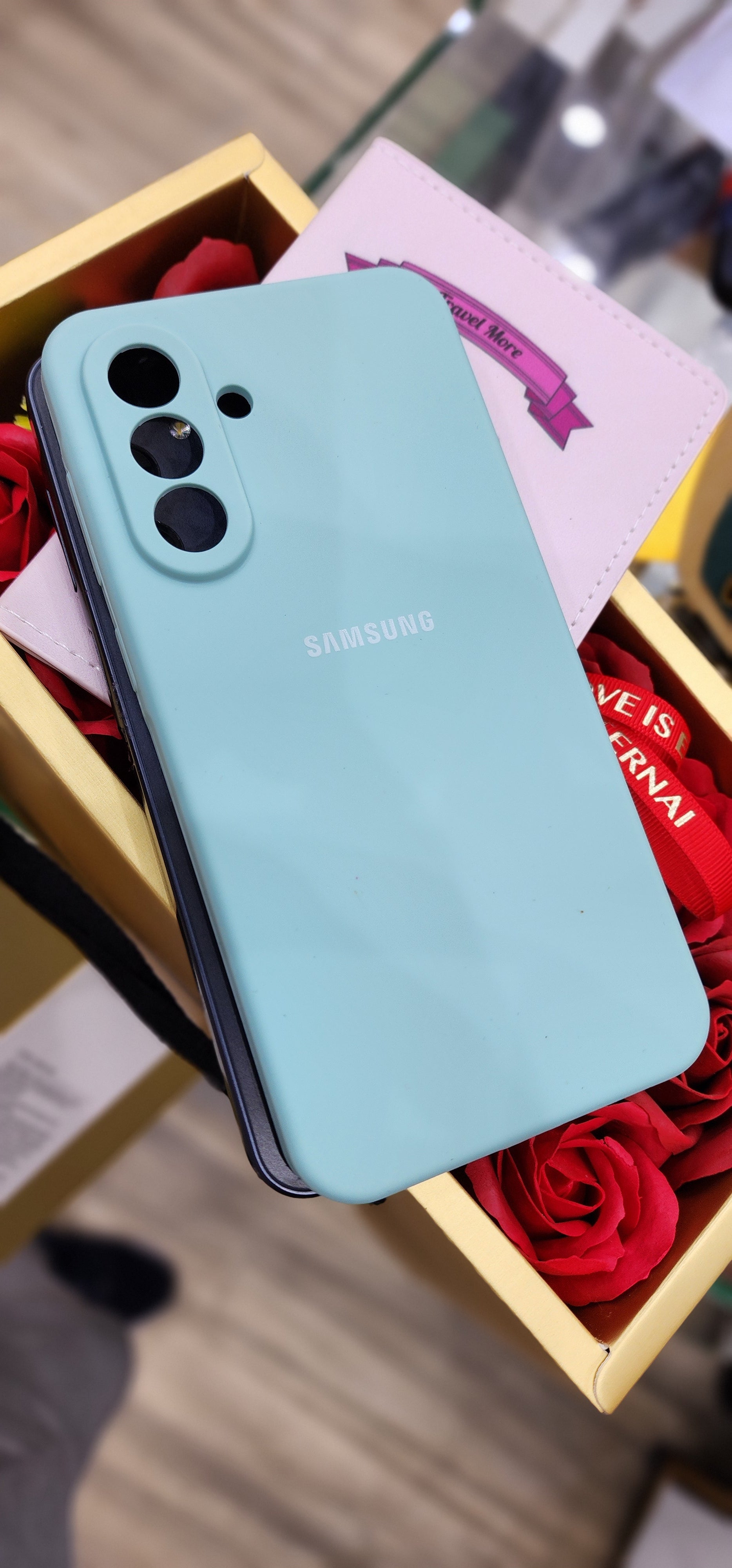 Samsung A 56 liquid silicone case phone cases A56