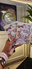 Hello kitty love pink passport holder