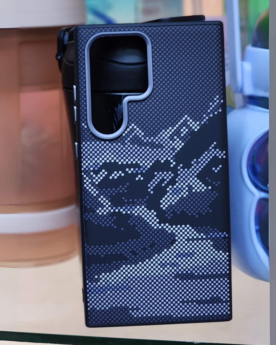 Samsung s24 ultra mountain river print cases